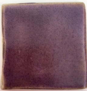 Matt, crystalized, purple, nickel glaze 1260°C